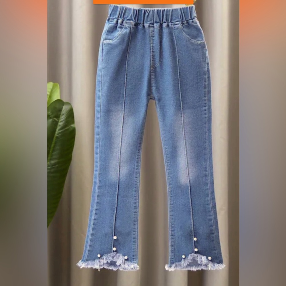 Girls jeans with elastic waist Sizes 3T - 12yrs